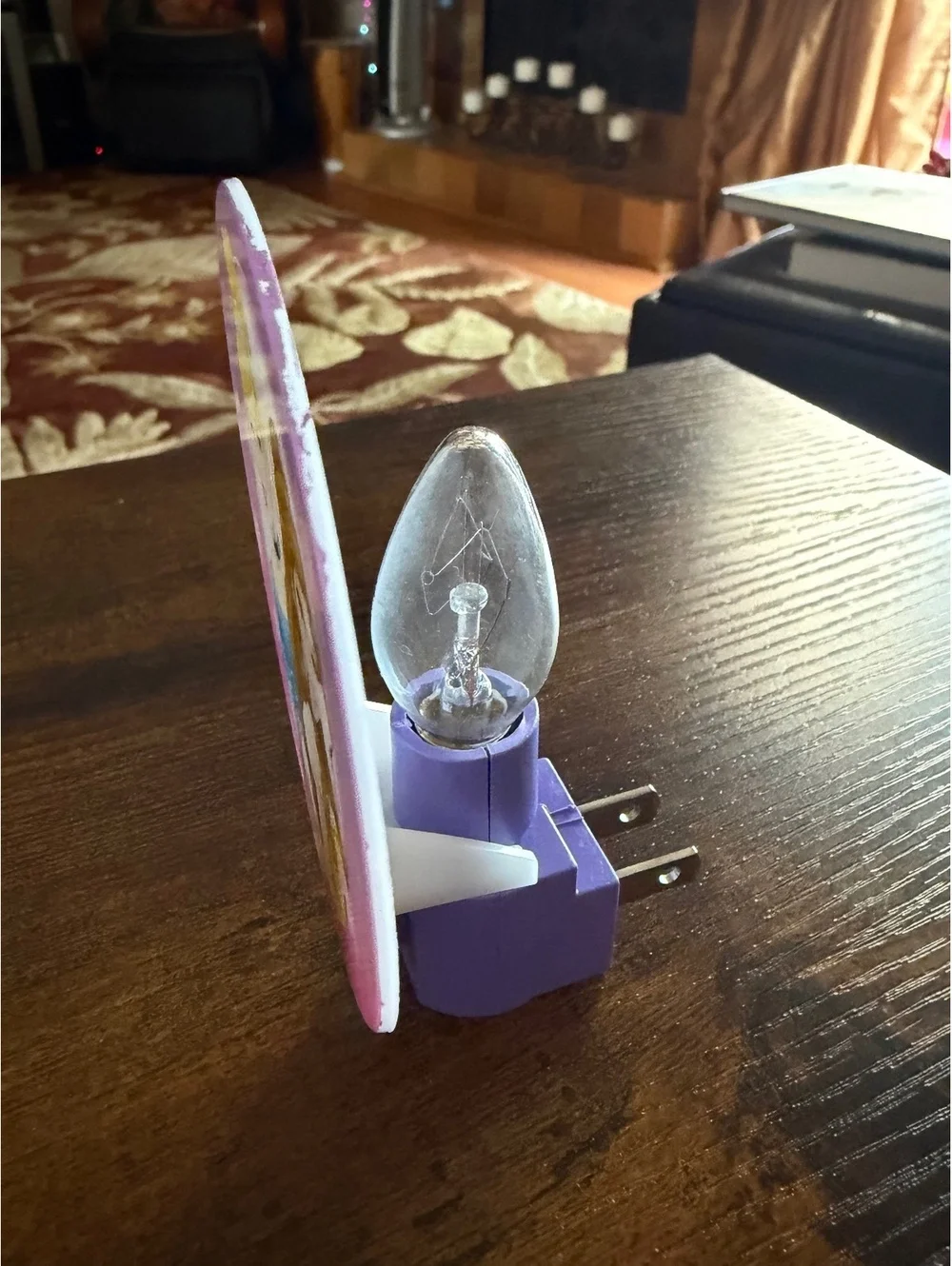 Disney Princess Night Light Featuring Cinderella and Belle